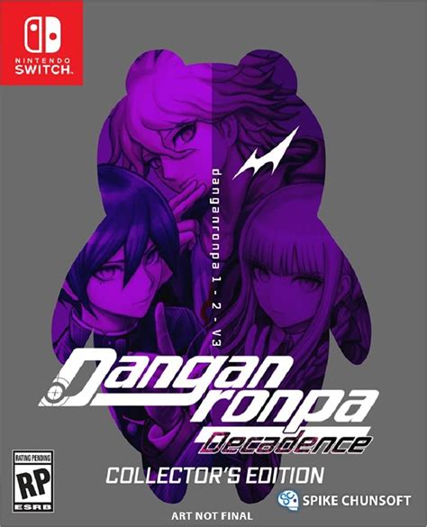 danganronpa trilogy switch|danganronpa nintendo switch case.